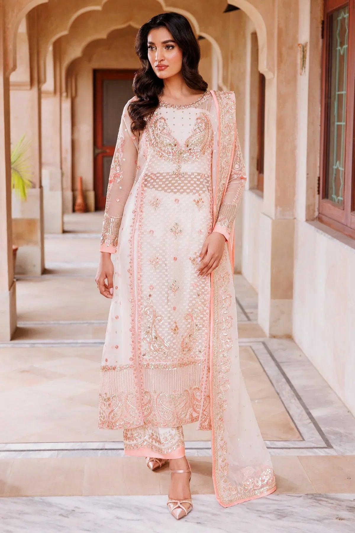 Mina Kashif | Shahbano Luxury Pret 24 | Mirhana - Aqsa Fabrics