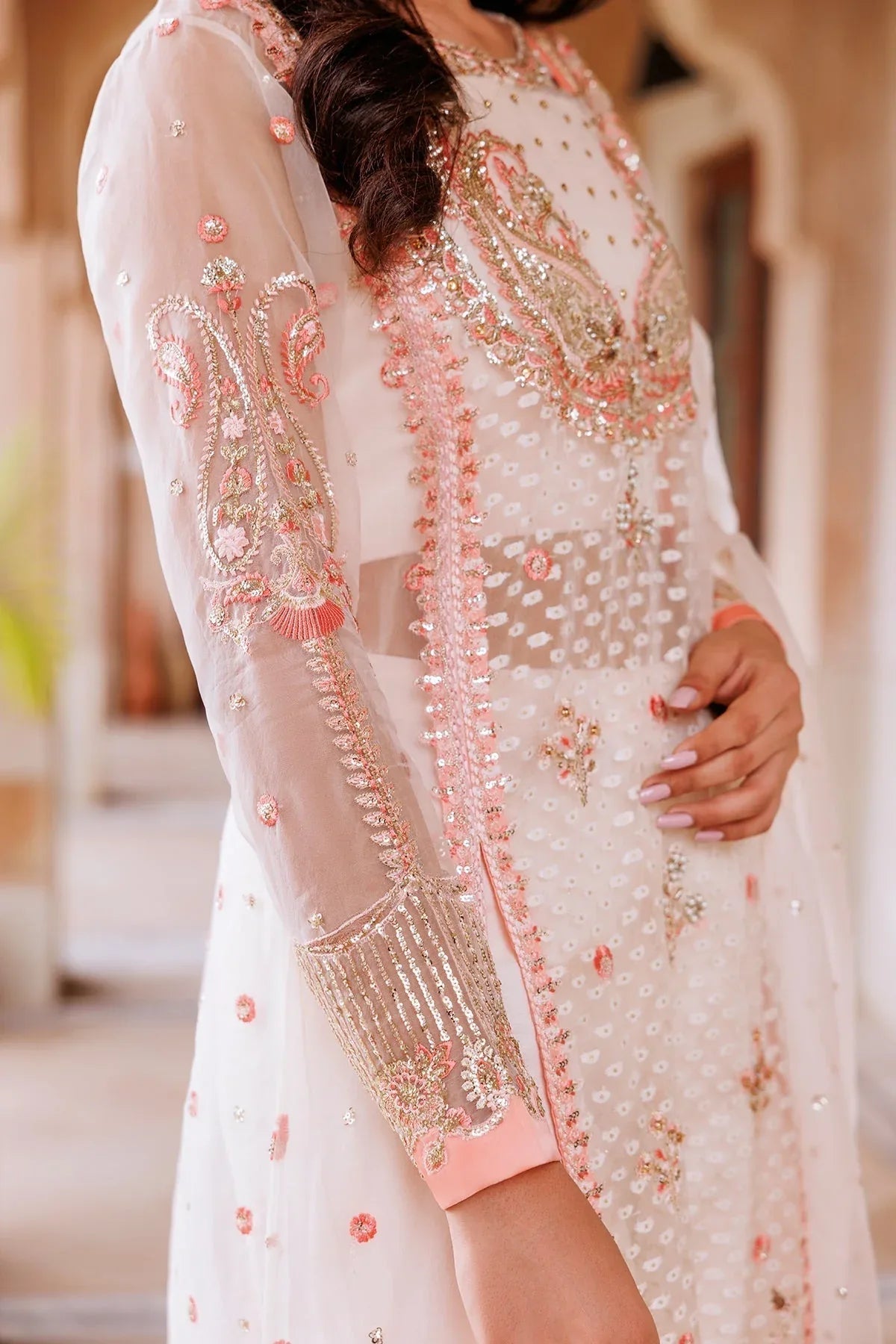 Mina Kashif | Shahbano Luxury Pret 24 | Mirhana - Aqsa Fabrics