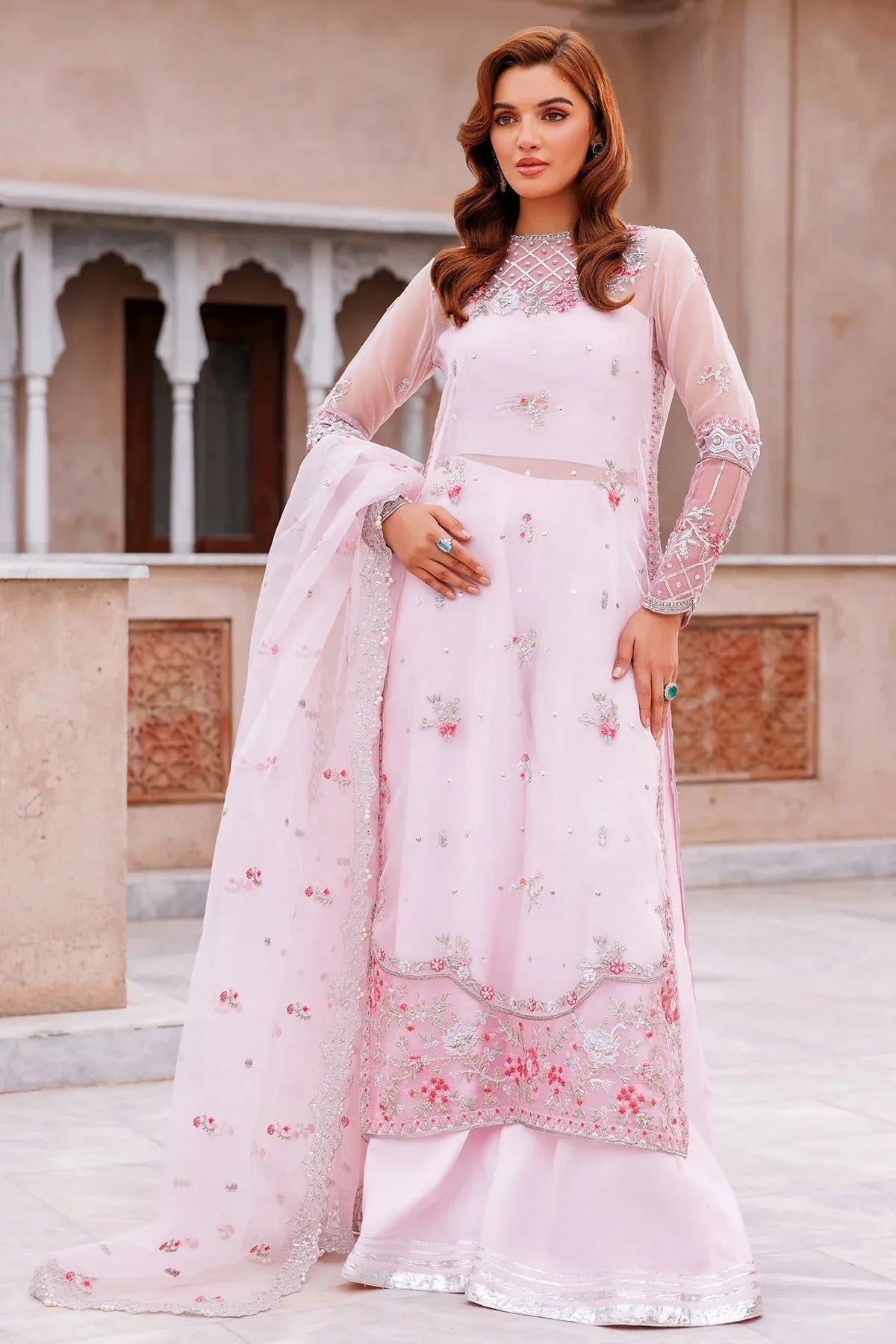 Mina Kashif | Shahbano Luxury Pret 24 | Malook - Aqsa Fabrics