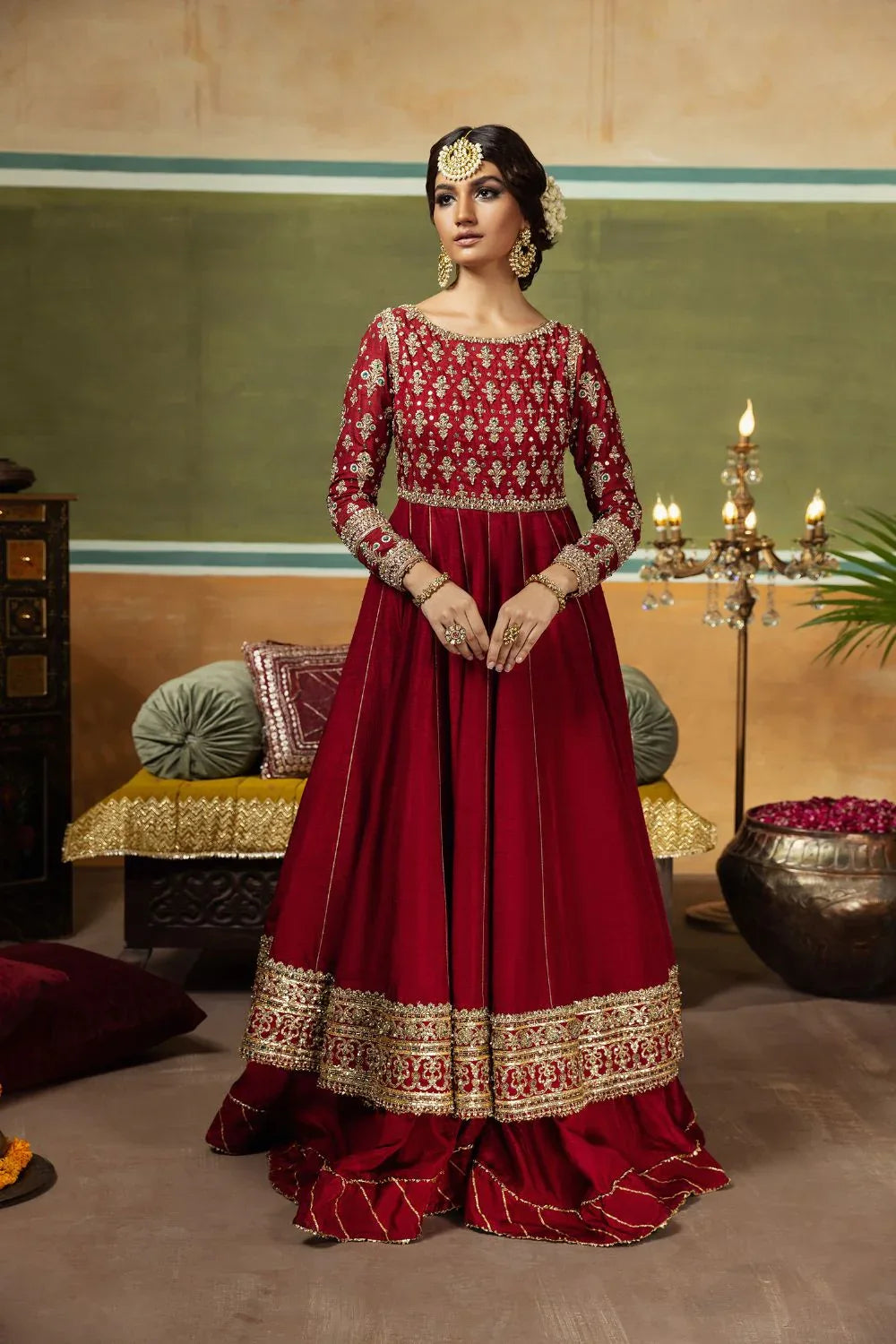 Erum Khan | Begham Jaan Bridal Formals | BULBUL - Aqsa Fabrics