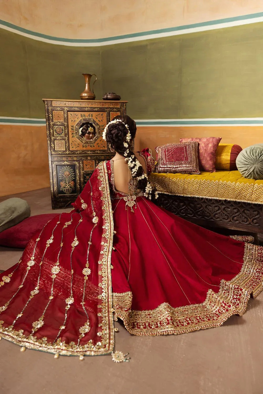 Erum Khan | Begham Jaan Bridal Formals | BULBUL - Aqsa Fabrics