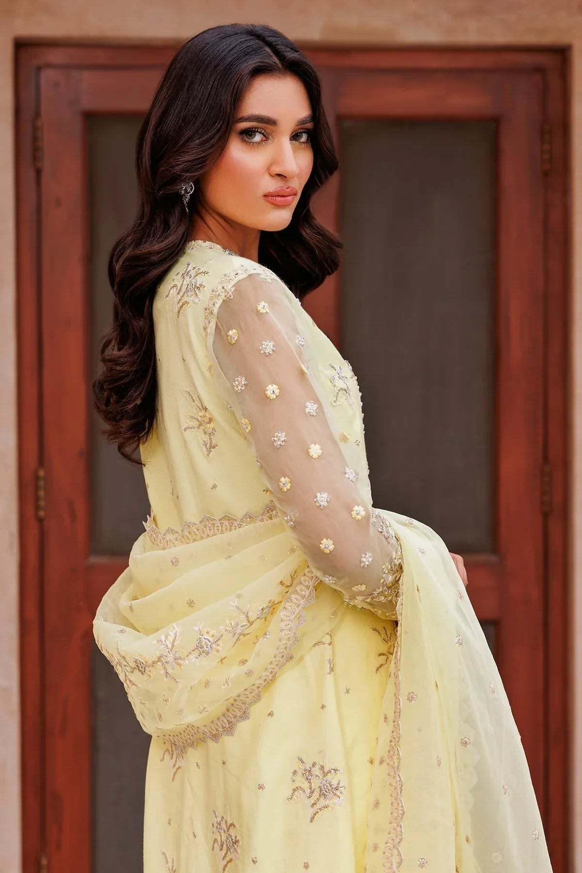 Mina Kashif | Shahbano Luxury Pret 24 | Abira - Aqsa Fabrics