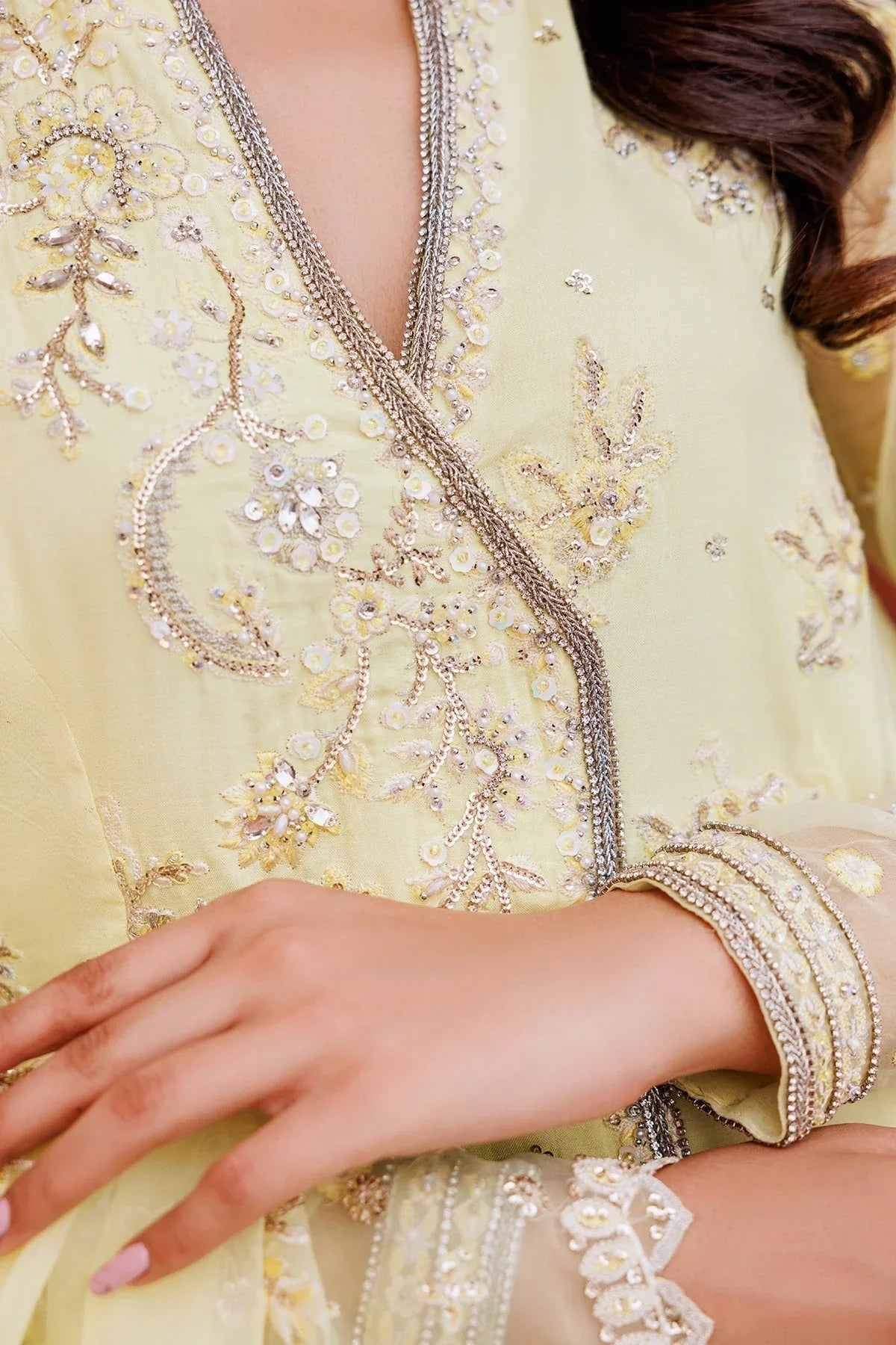 Mina Kashif | Shahbano Luxury Pret 24 | Abira - Aqsa Fabrics