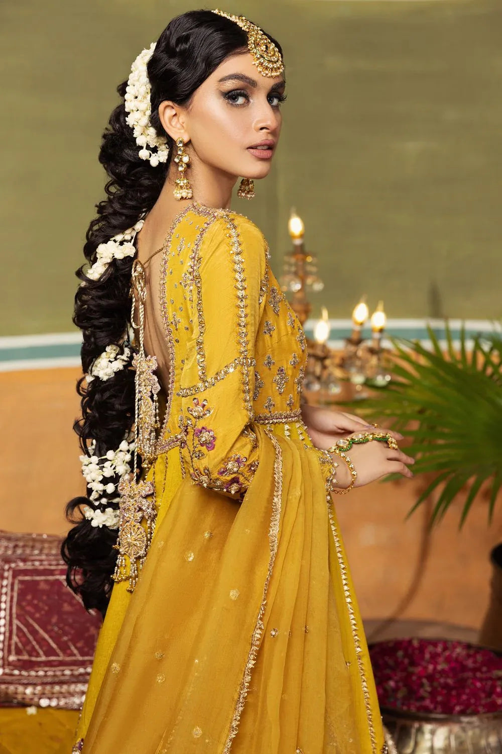 Erum Khan | Begham Jaan Bridal Formals | SEPIA - Aqsa Fabrics
