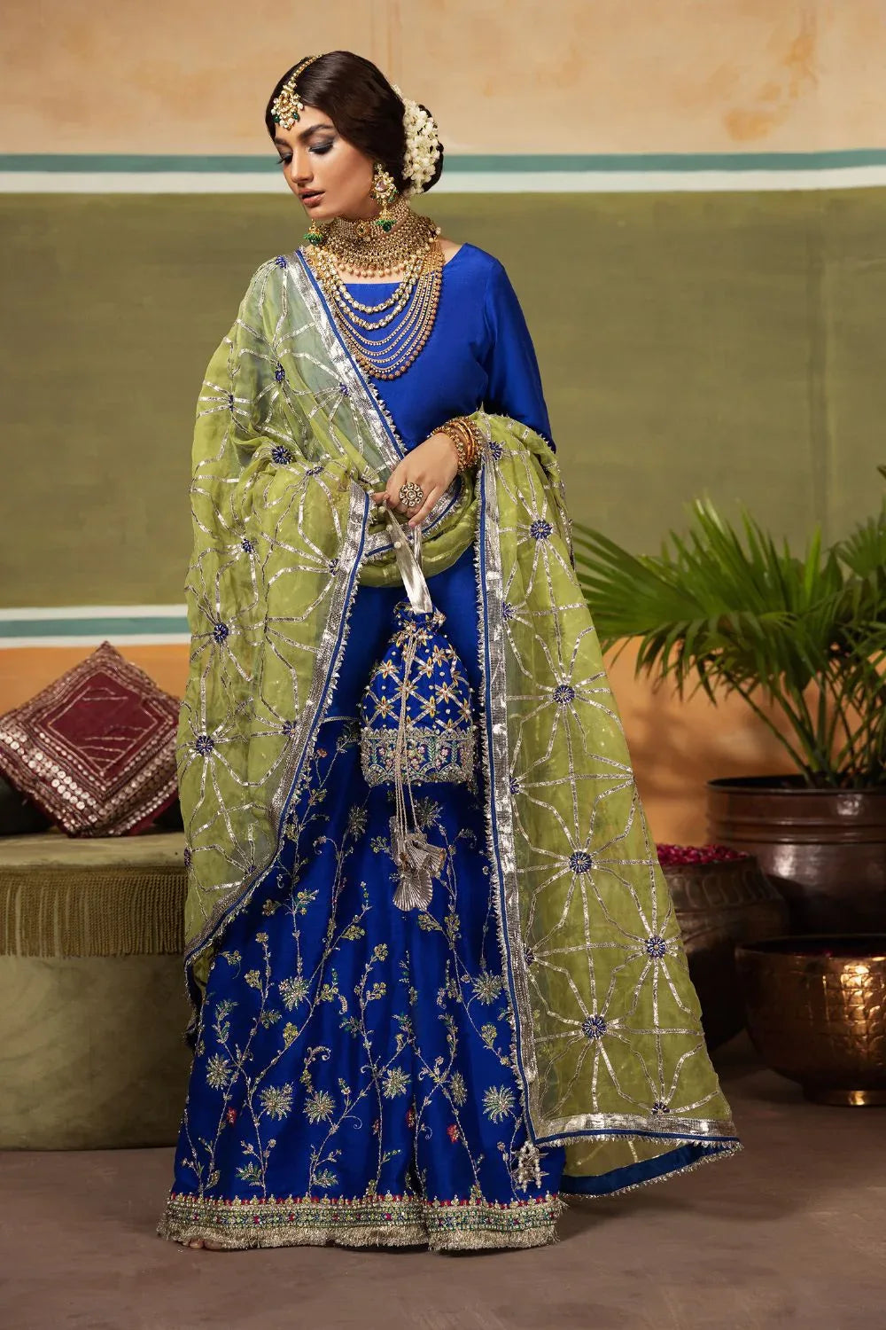 Erum Khan | Begham Jaan Bridal Formals | GULMOHAR - Aqsa Fabrics