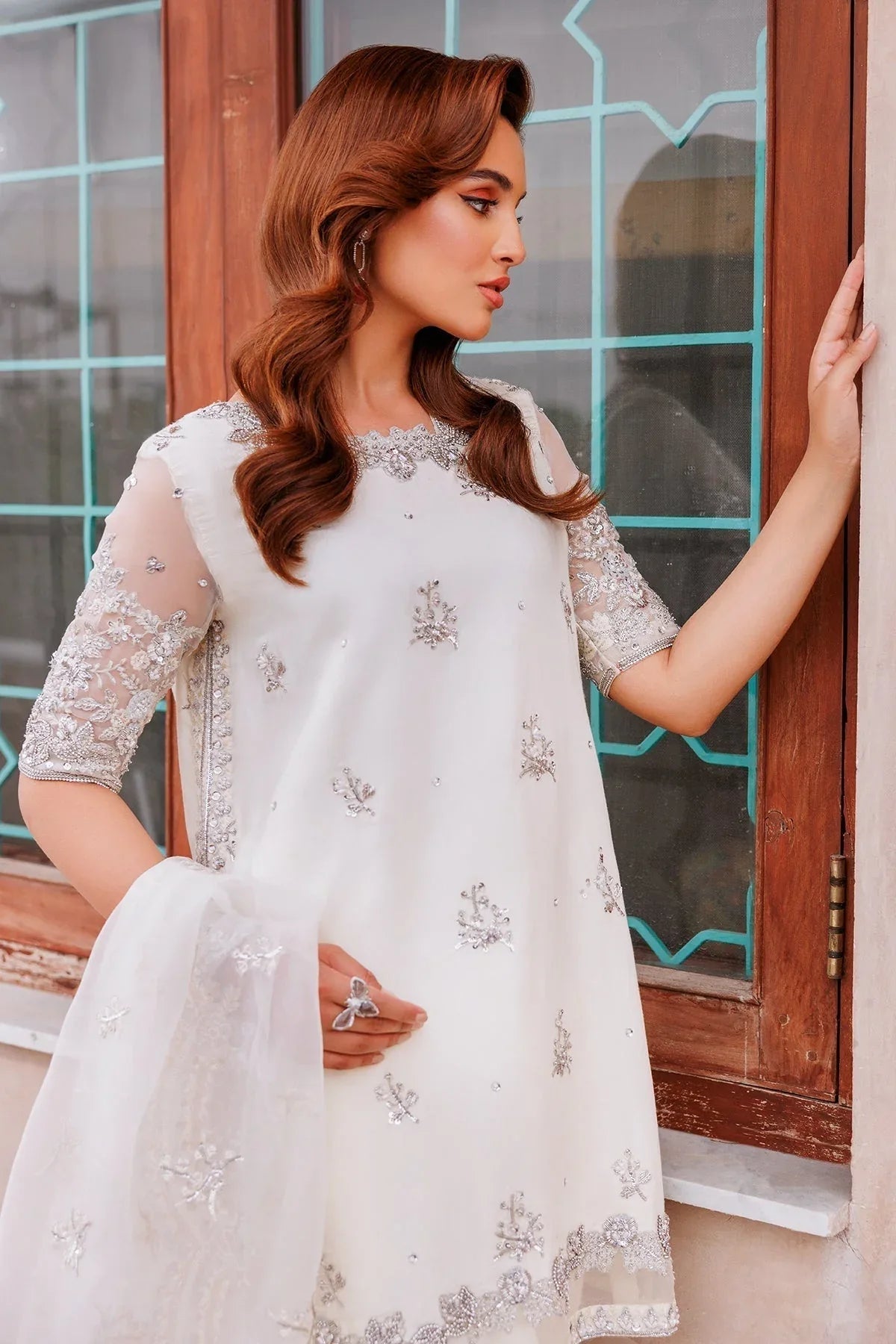Mina Kashif | Shahbano Luxury Pret 24 | Izea - Aqsa Fabrics