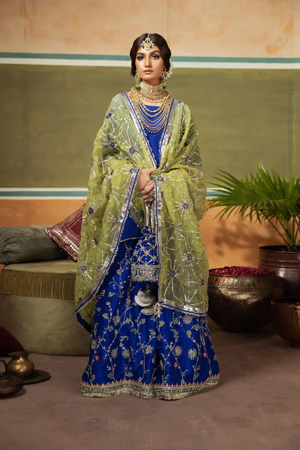 Erum Khan | Begham Jaan Bridal Formals | GULMOHAR - Aqsa Fabrics
