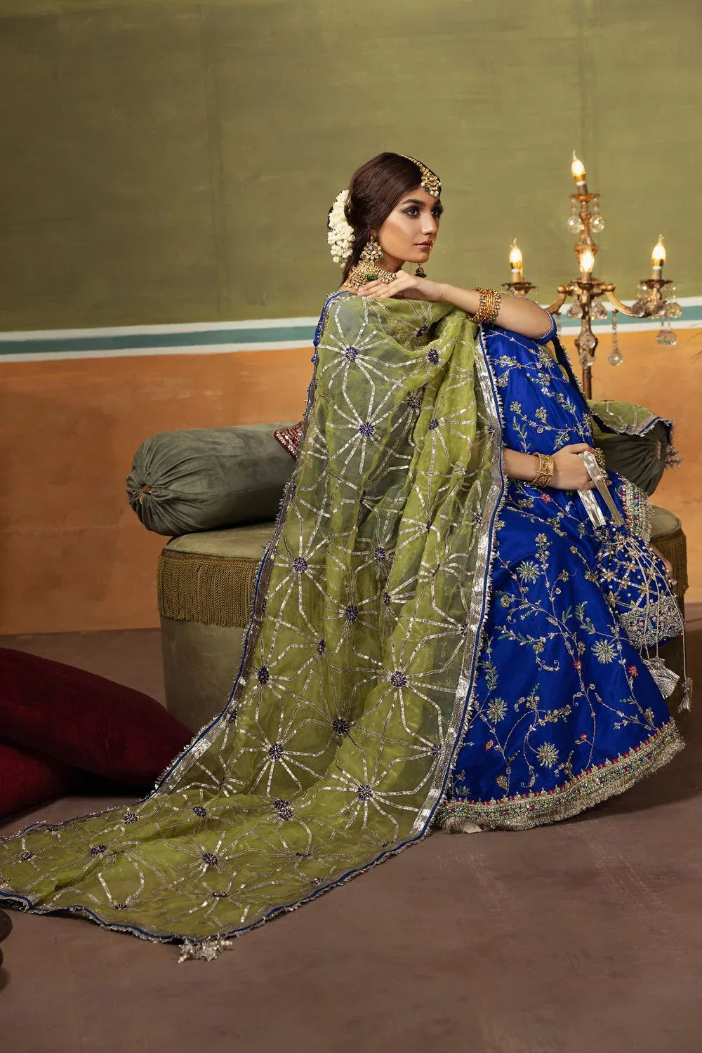 Erum Khan | Begham Jaan Bridal Formals | GULMOHAR - Aqsa Fabrics