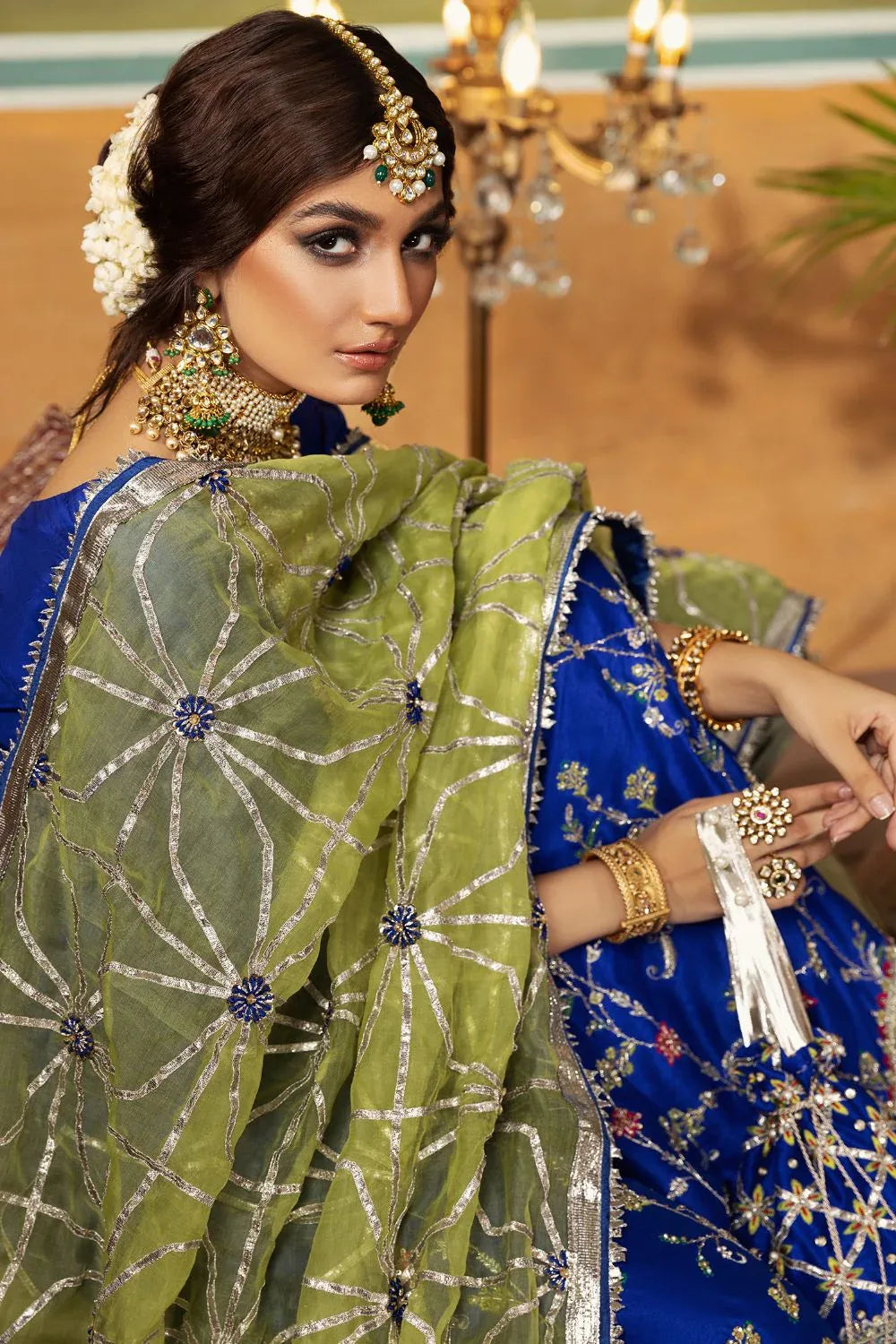 Erum Khan | Begham Jaan Bridal Formals | GULMOHAR - Aqsa Fabrics