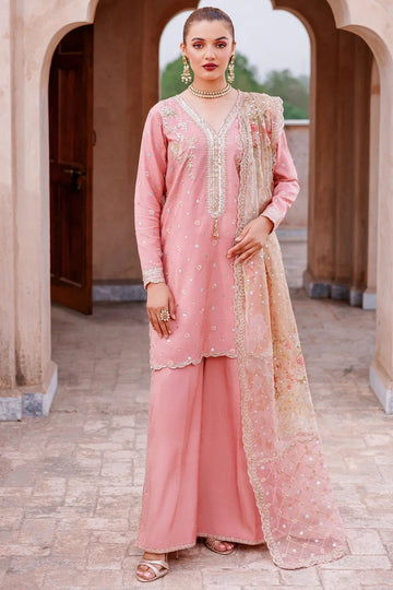 Mina Kashif | Shahbano Luxury Pret 24 | Amber - Aqsa Fabrics