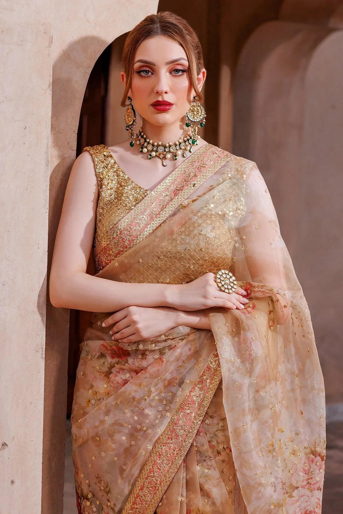 Mina Kashif | Shahbano Luxury Pret 24 | Zymal - Aqsa Fabrics