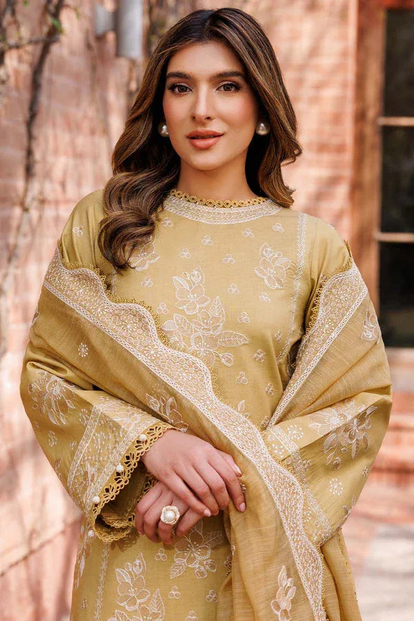 Farasha | Summer Weaves Embroidered Lawn | Tuscany Dream - Aqsa Fabrics