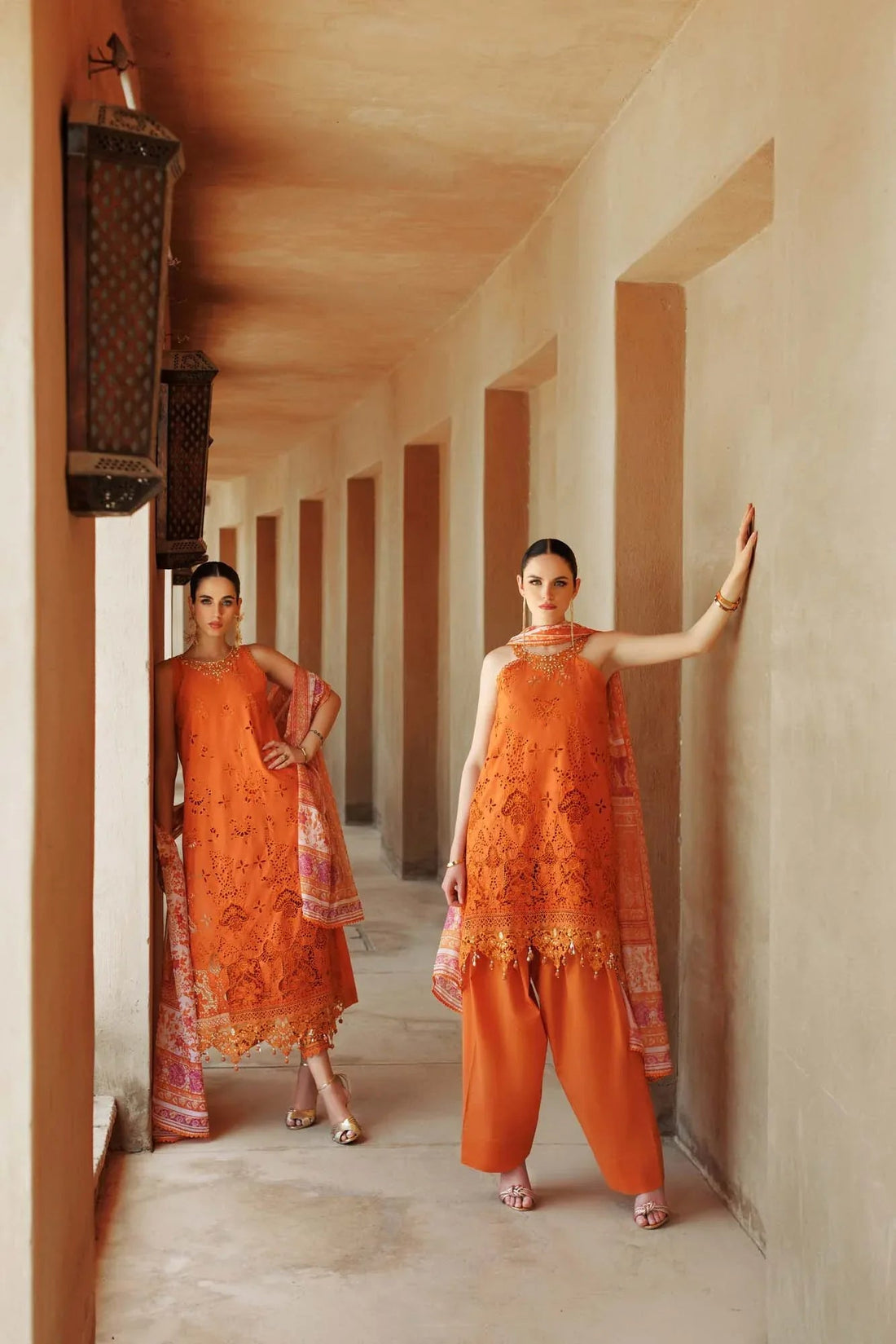 Noor By Saadia Asad | Eid Handwork Laserkari Lawn 24 | D11 - Aqsa Fabrics