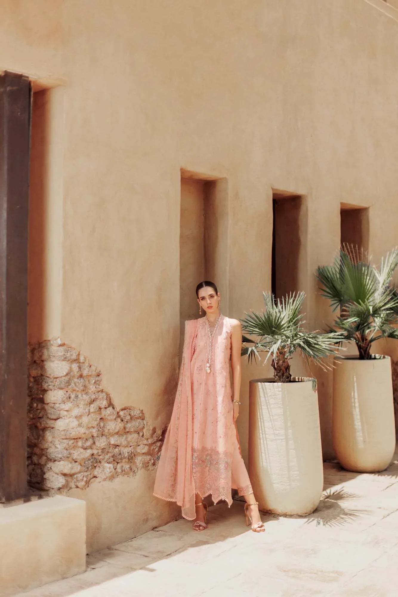 Noor By Saadia Asad | Eid Handwork Laserkari Lawn 24 | D10 - Aqsa Fabrics
