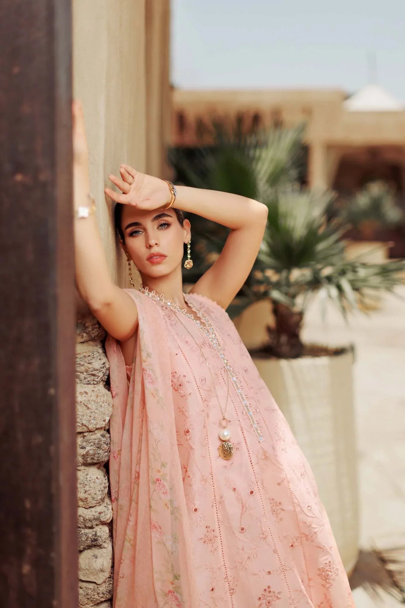Noor By Saadia Asad | Eid Handwork Laserkari Lawn 24 | D10 - Aqsa Fabrics