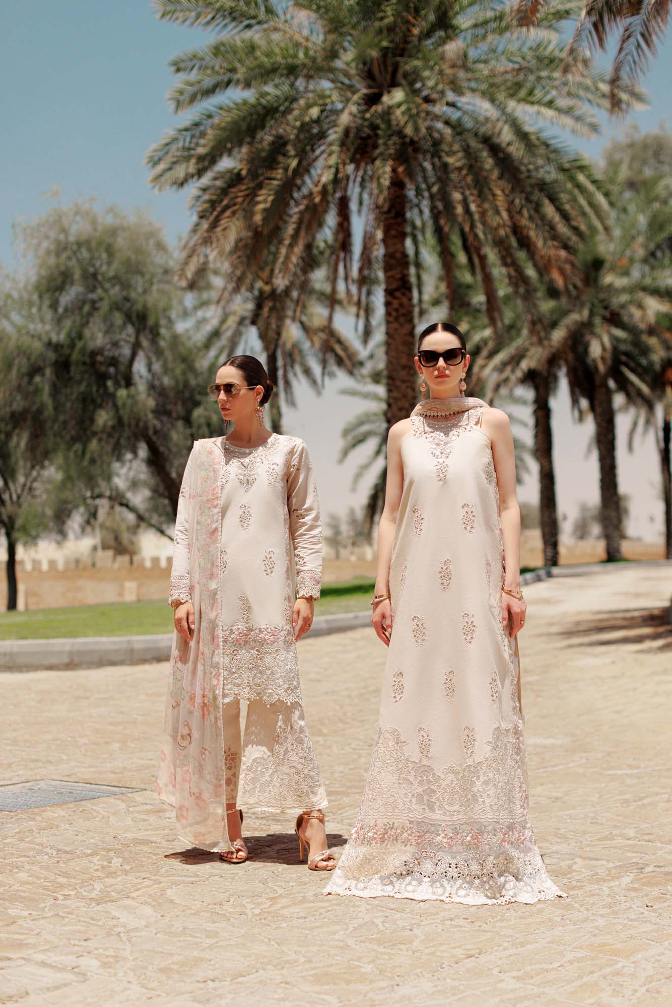 Noor By Saadia Asad | Eid Handwork Laserkari Lawn 24 | D2 - Aqsa Fabrics