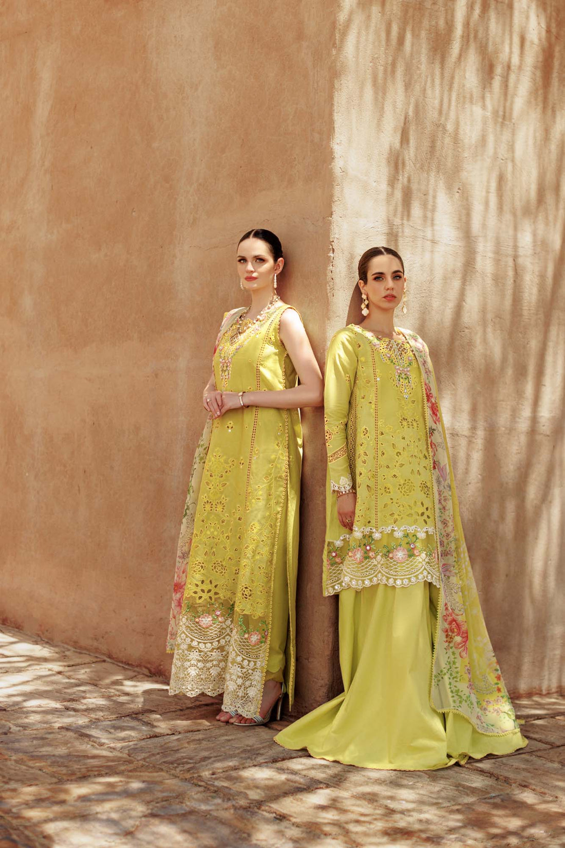 Noor By Saadia Asad | Eid Handwork Laserkari Lawn 24 | D1 - Aqsa Fabrics