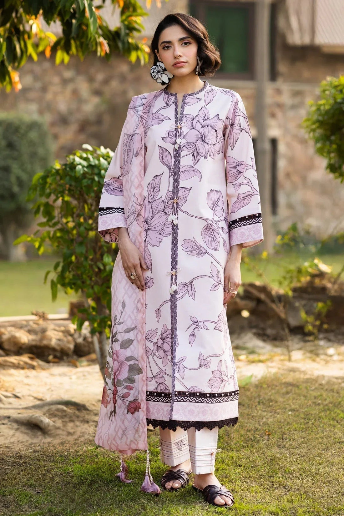 Alizeh | Sheen Lawn Prints 25 | AF-PL-6036-Rafaello - Aqsa Fabrics