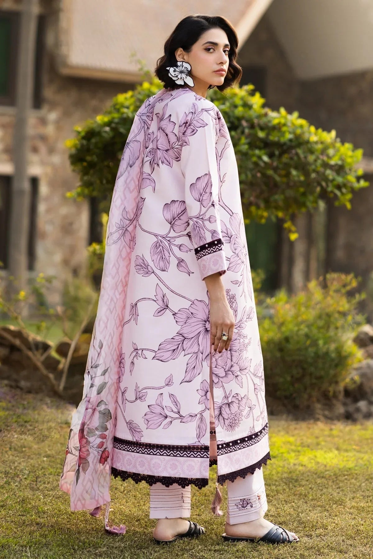 Alizeh | Sheen Lawn Prints 25 | AF-PL-6036-Rafaello - Aqsa Fabrics