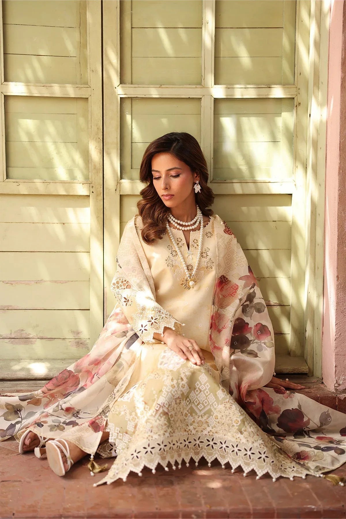 Alizeh | Embroidered Printed Festive Edit 25 | AF-EPL-7038-MIA - Aqsa Fabrics