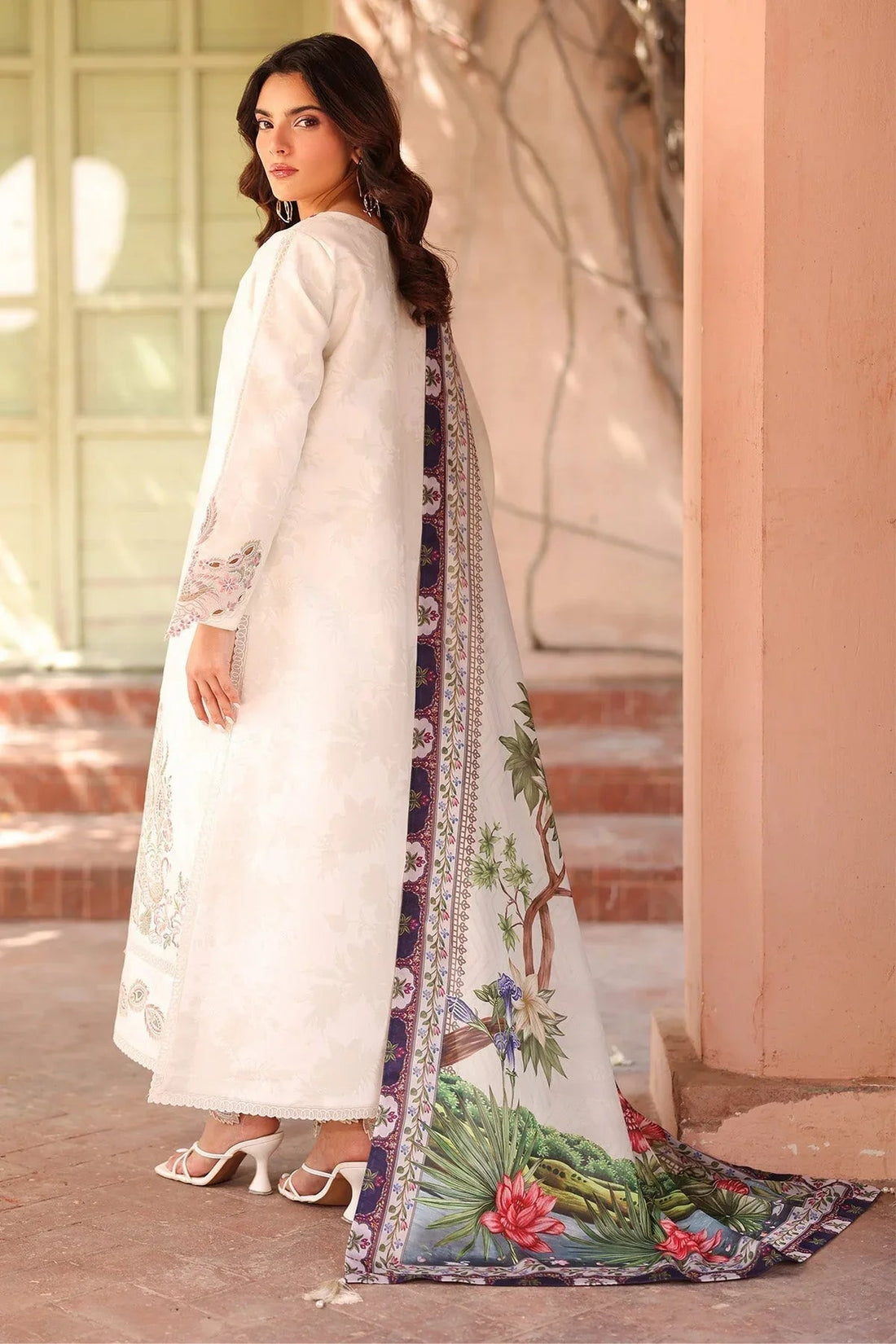 Alizeh | Embroidered Printed Festive Edit 25 | AF-EPL-7035-KARIS - Aqsa Fabrics
