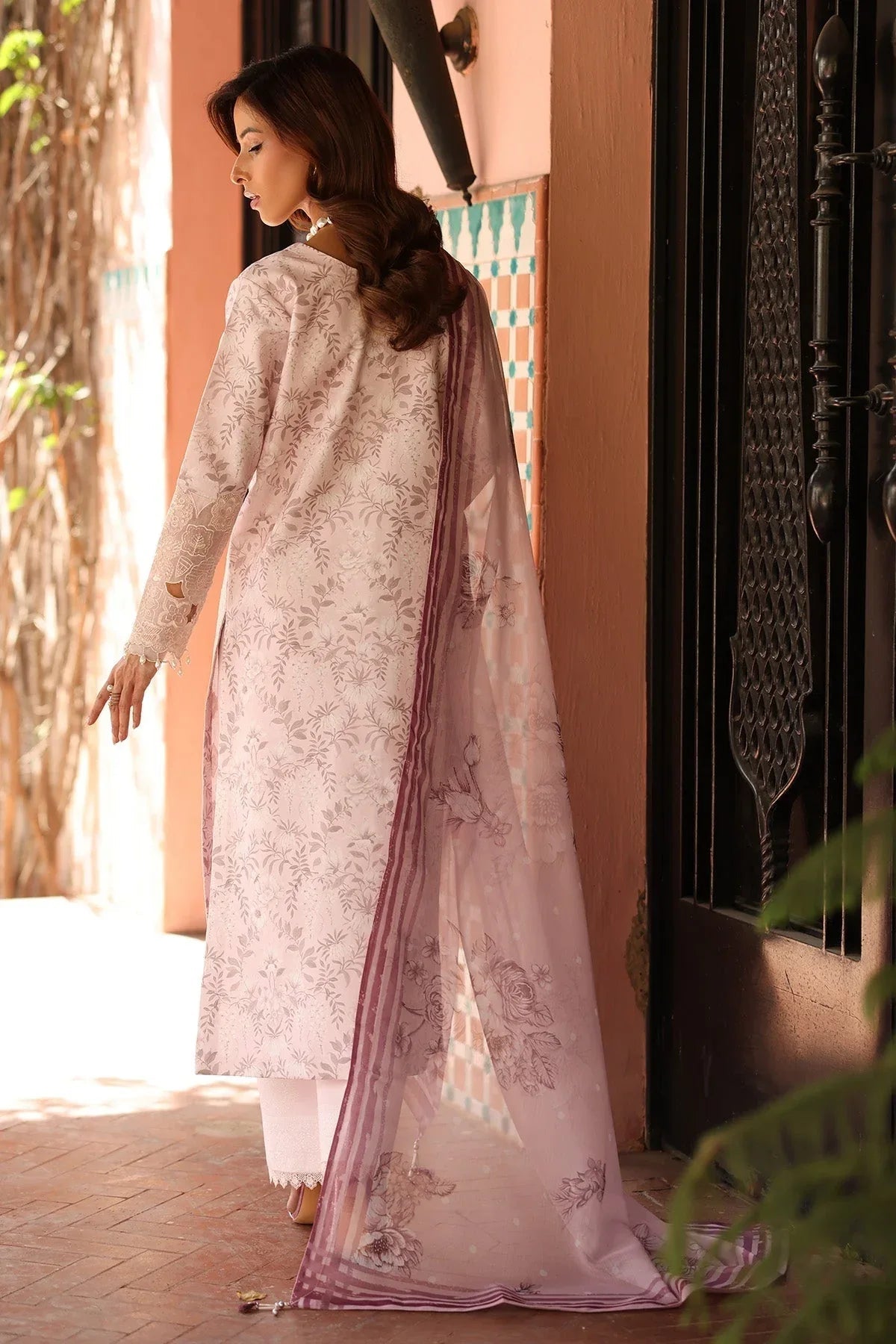 Alizeh | Embroidered Printed Festive Edit 25 | AF-EPL-7040-ARUNA - Aqsa Fabrics