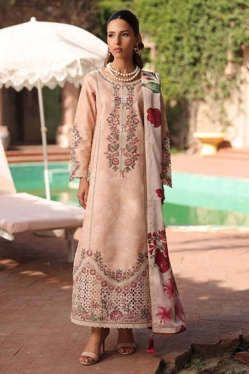 Alizeh | Embroidered Printed Festive Edit 25 | AF-EPL-7036-CLOVER - Aqsa Fabrics