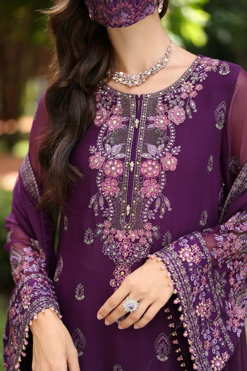 Flossie | Naayab Formals | K-101 - Aqsa Fabrics