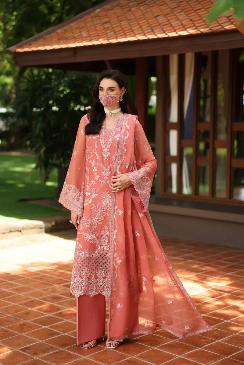 Flossie | Naayab Formals | K-102 - Aqsa Fabrics