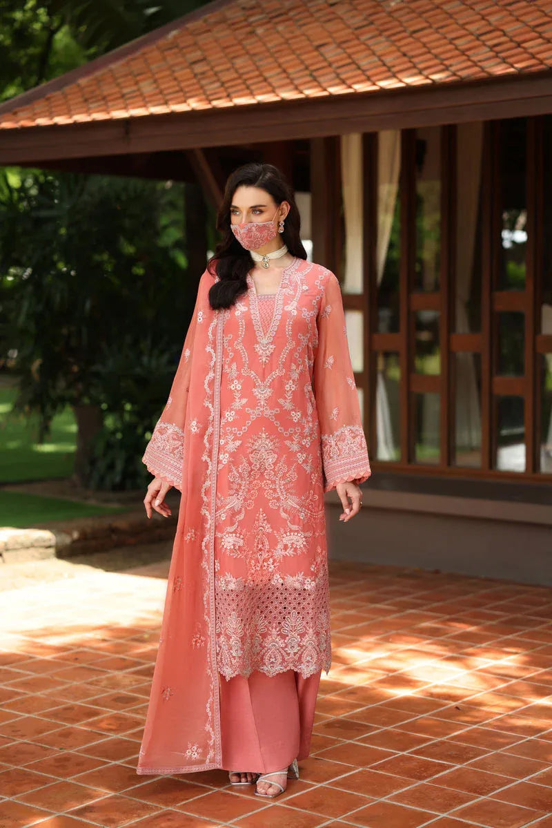 Flossie | Naayab Formals | K-102 - Aqsa Fabrics