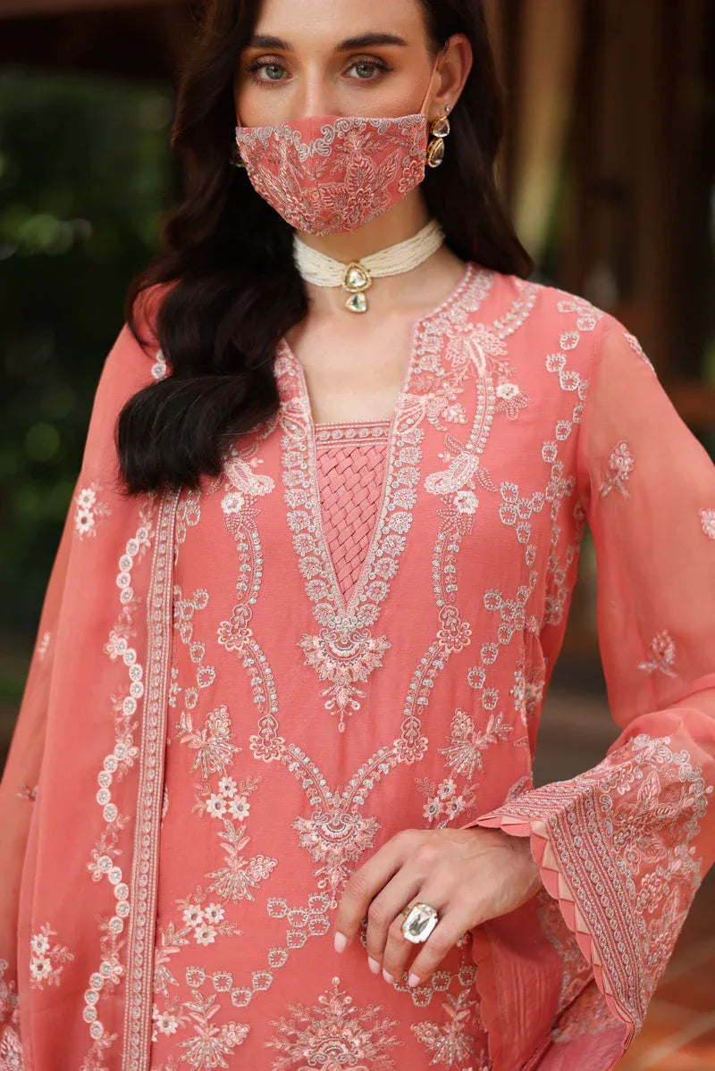 Flossie | Naayab Formals | K-102 - Aqsa Fabrics