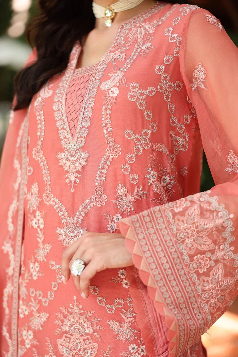 Flossie | Naayab Formals | K-102 - Aqsa Fabrics