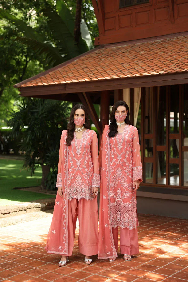 Flossie | Naayab Formals | K-102 - Aqsa Fabrics
