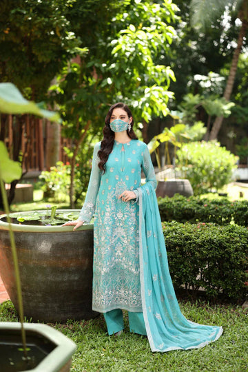 Flossie | Naayab Formals | K-104 - Aqsa Fabrics