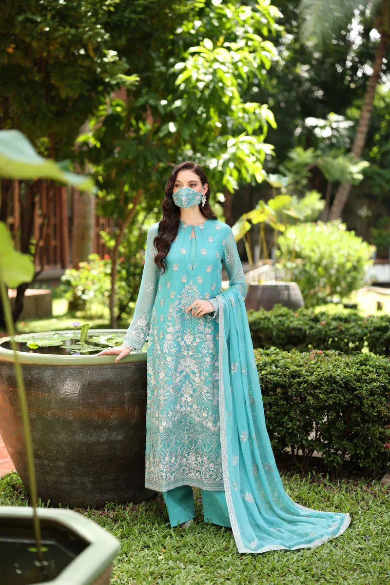 Flossie | Naayab Formals | K-104 - Aqsa Fabrics