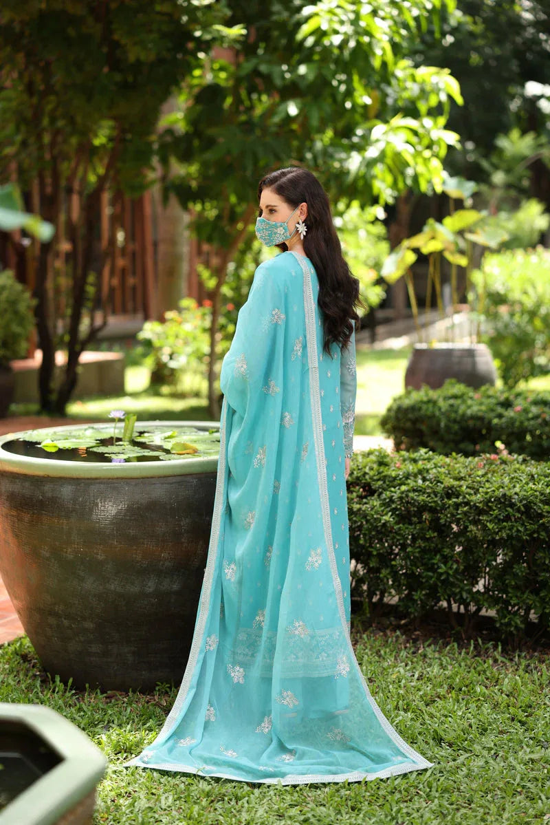 Flossie | Naayab Formals | K-104 - Aqsa Fabrics