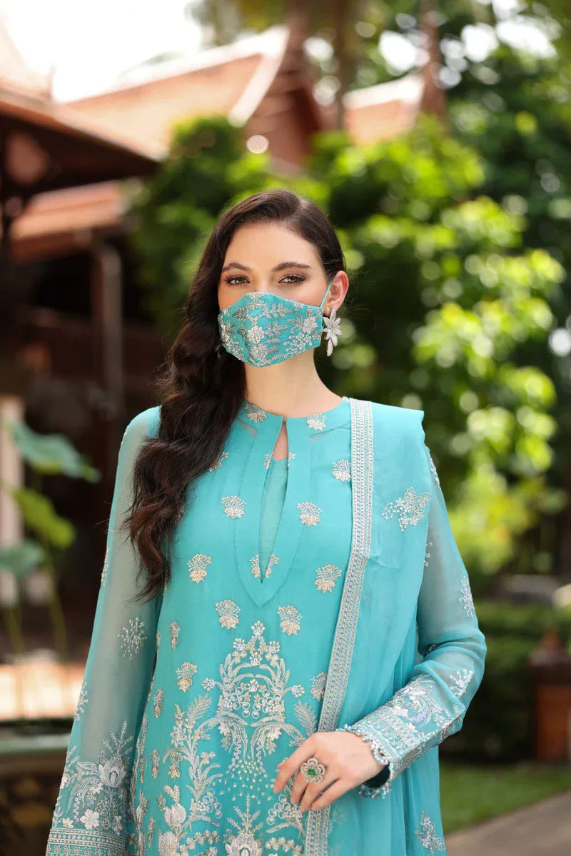 Flossie | Naayab Formals | K-104 - Aqsa Fabrics