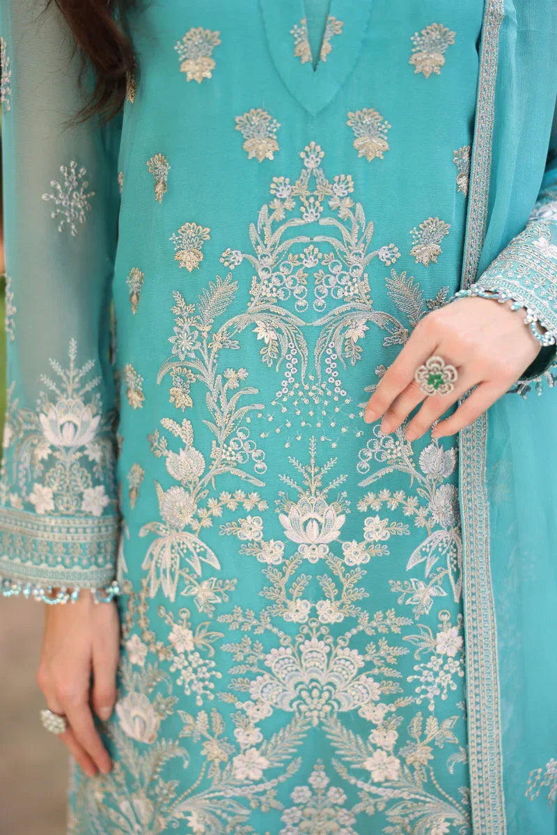 Flossie | Naayab Formals | K-104 - Aqsa Fabrics