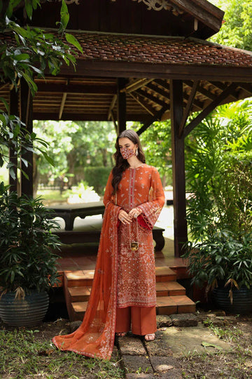 Flossie | Naayab Formals | K-109 - Aqsa Fabrics