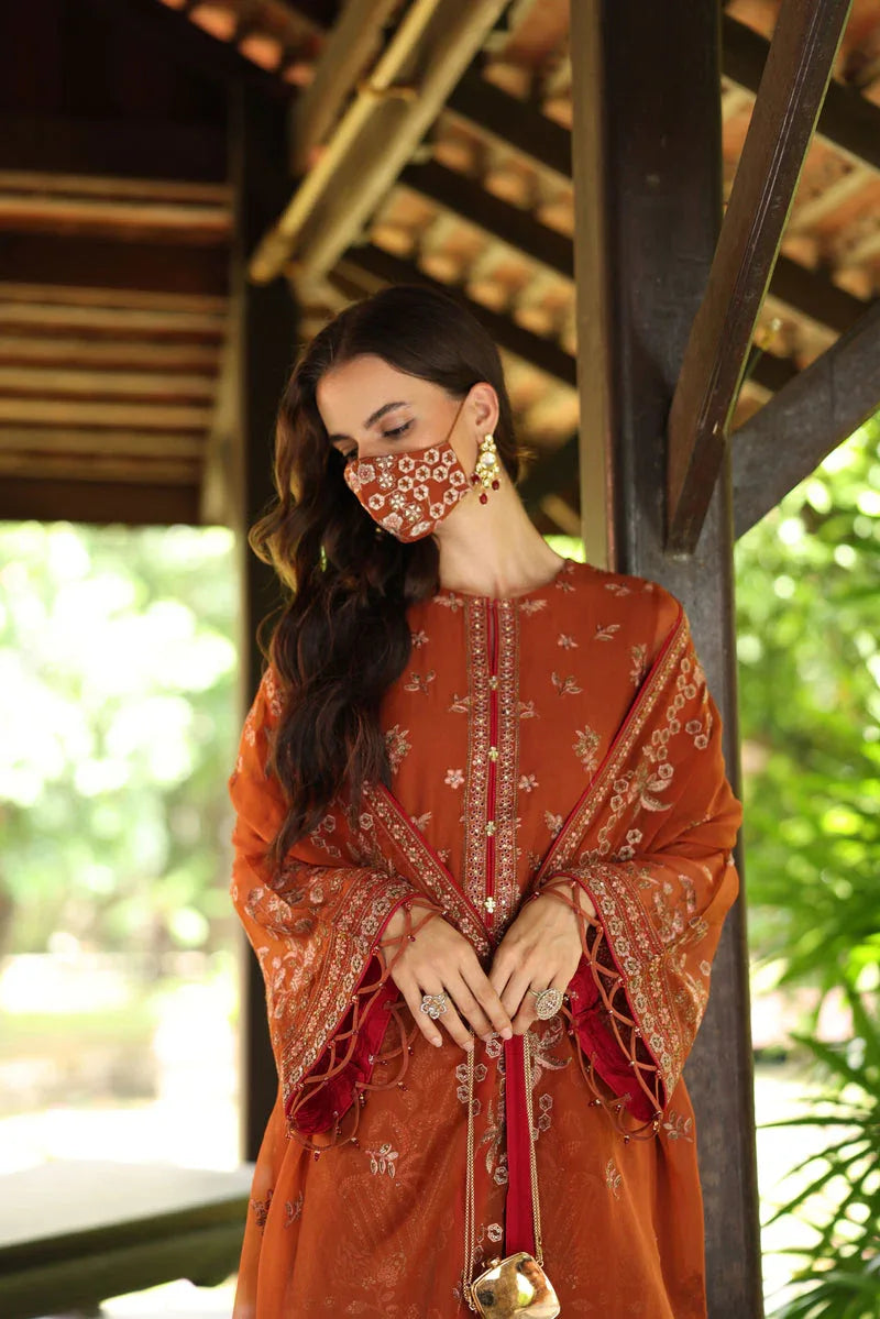 Flossie | Naayab Formals | K-109 - Aqsa Fabrics