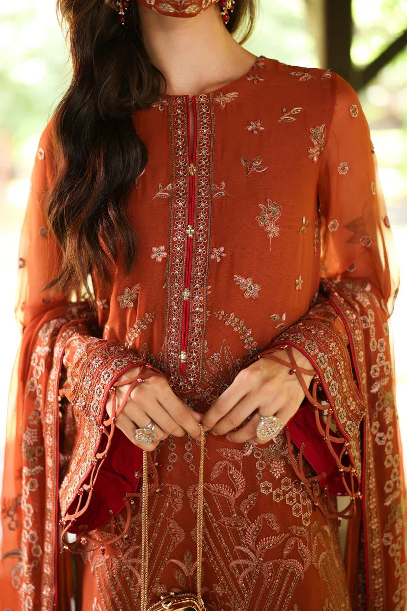 Flossie | Naayab Formals | K-109 - Aqsa Fabrics