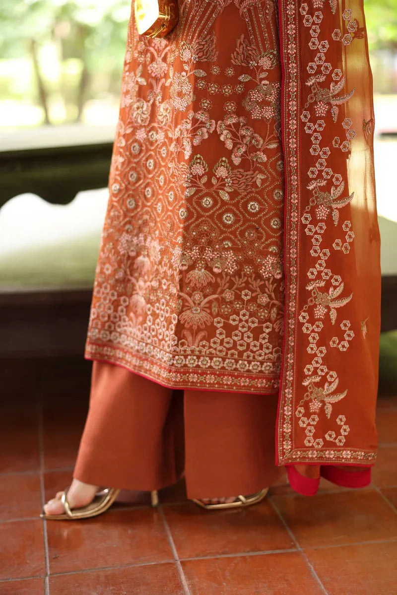 Flossie | Naayab Formals | K-109 - Aqsa Fabrics