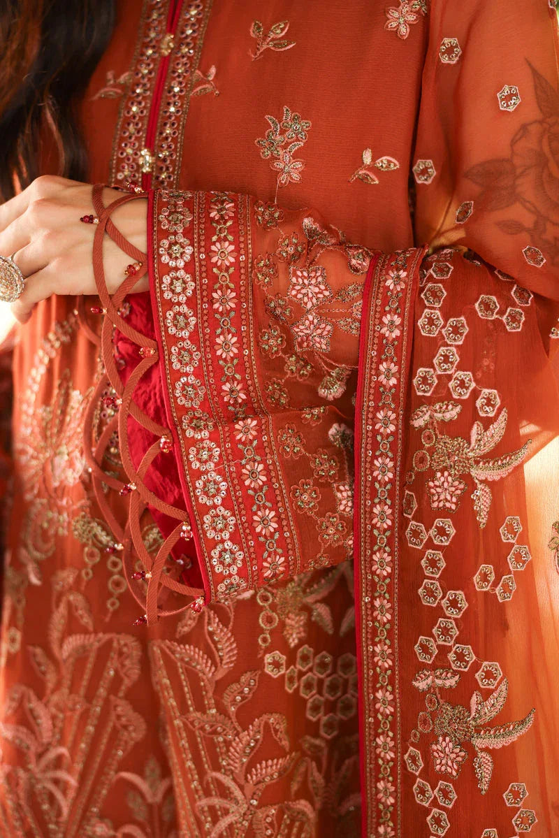 Flossie | Naayab Formals | K-109 - Aqsa Fabrics