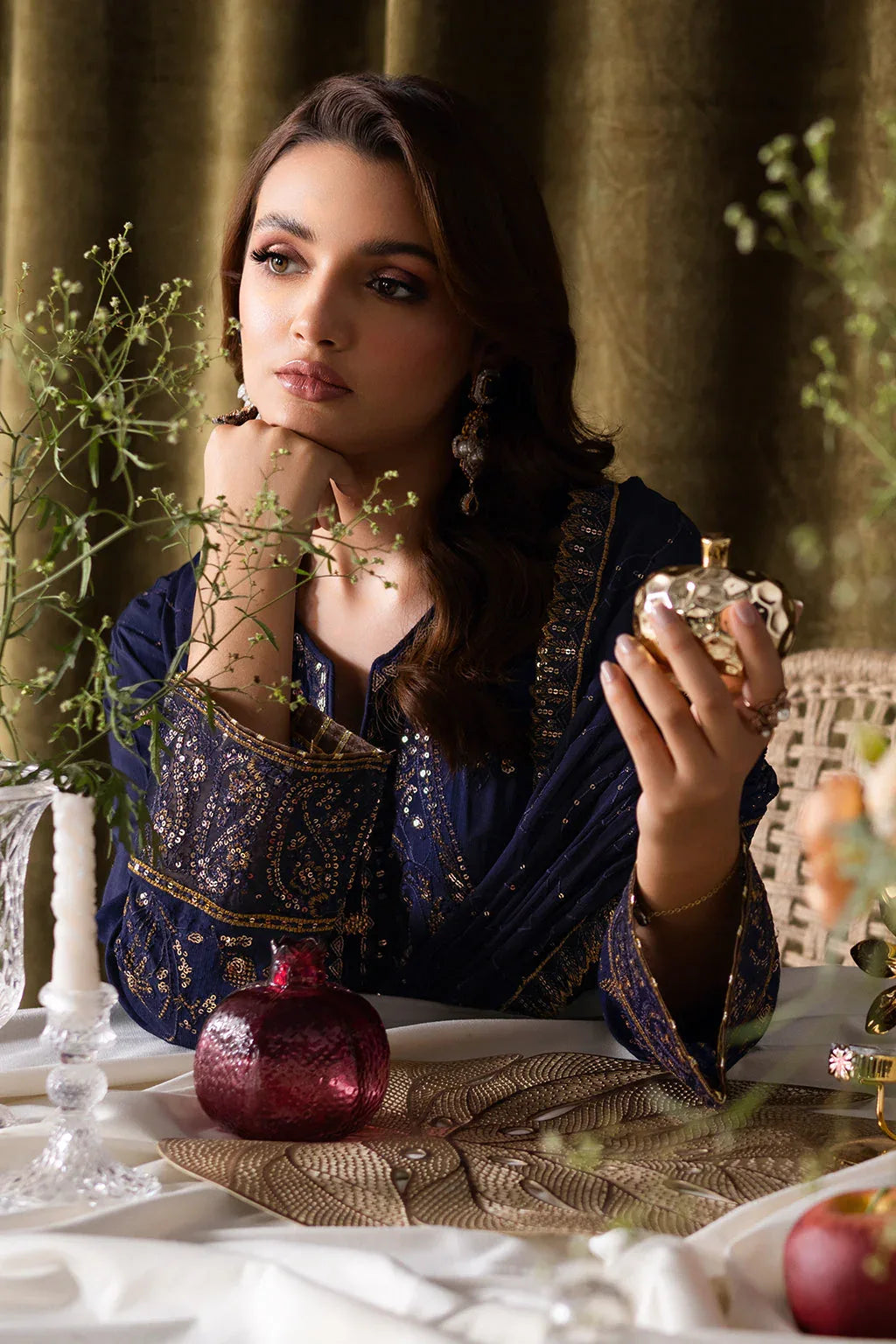 Ramsha | Aangan Luxury Raw silk | AA-103 - Aqsa Fabrics