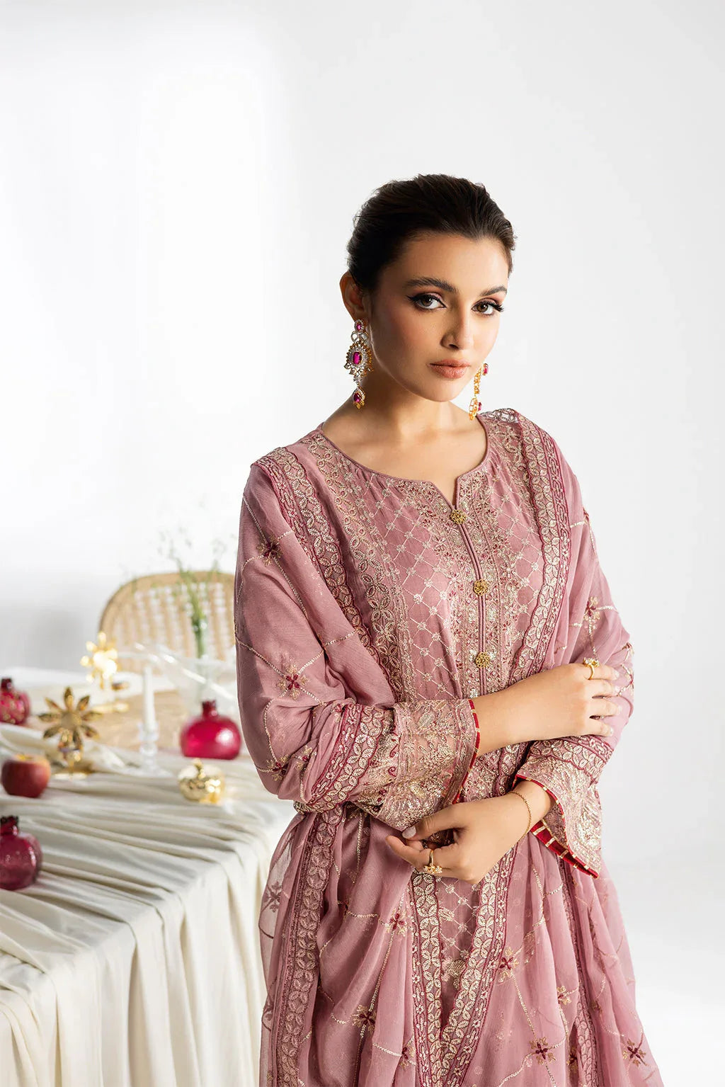 Ramsha | Aangan Luxury Raw silk | AA-104 - Aqsa Fabrics
