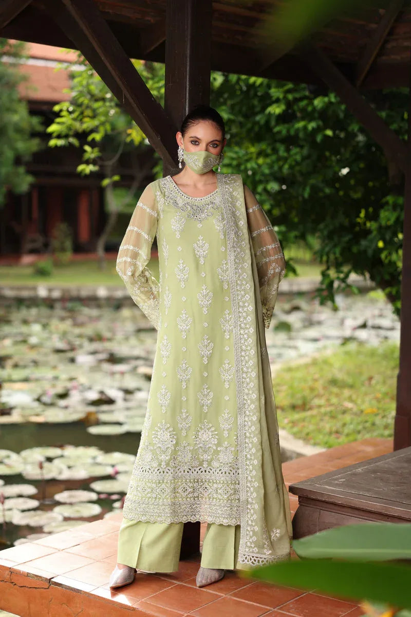 Flossie | Naayab Formals | K-107 - Aqsa Fabrics