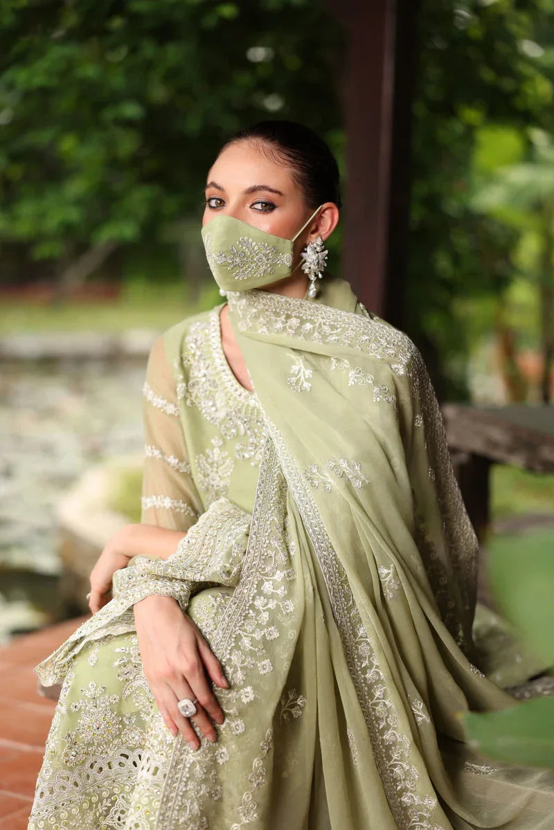 Flossie | Naayab Formals | K-107 - Aqsa Fabrics