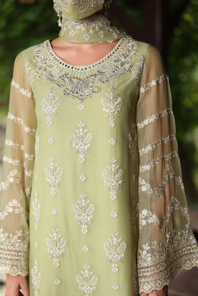 Flossie | Naayab Formals | K-107 - Aqsa Fabrics