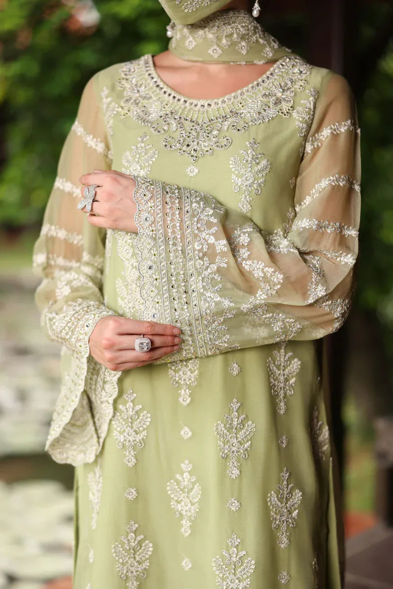 Flossie | Naayab Formals | K-107 - Aqsa Fabrics