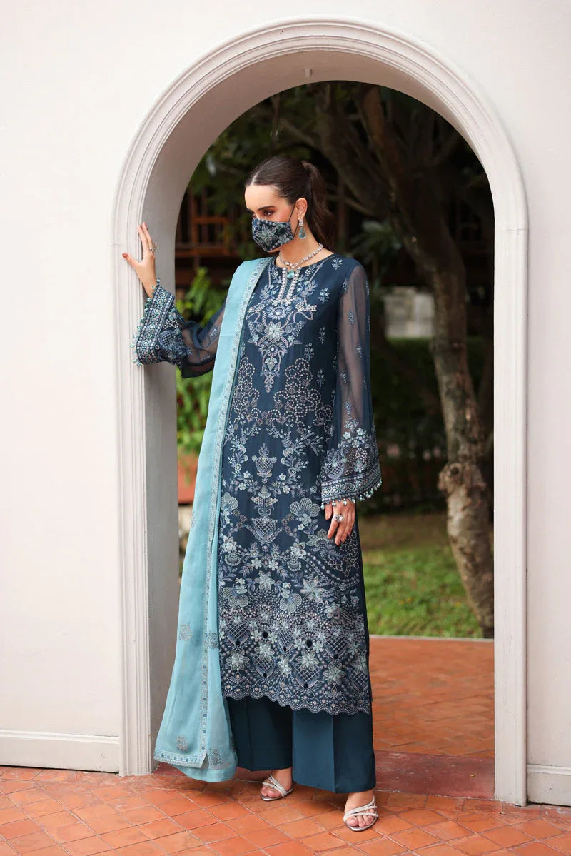 Flossie | Naayab Formals | K-108 - Aqsa Fabrics
